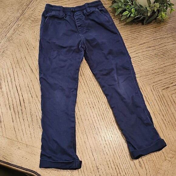 Boys Navy Cargo Pants Size 7 Flapdoodles - Picture 10 of 10